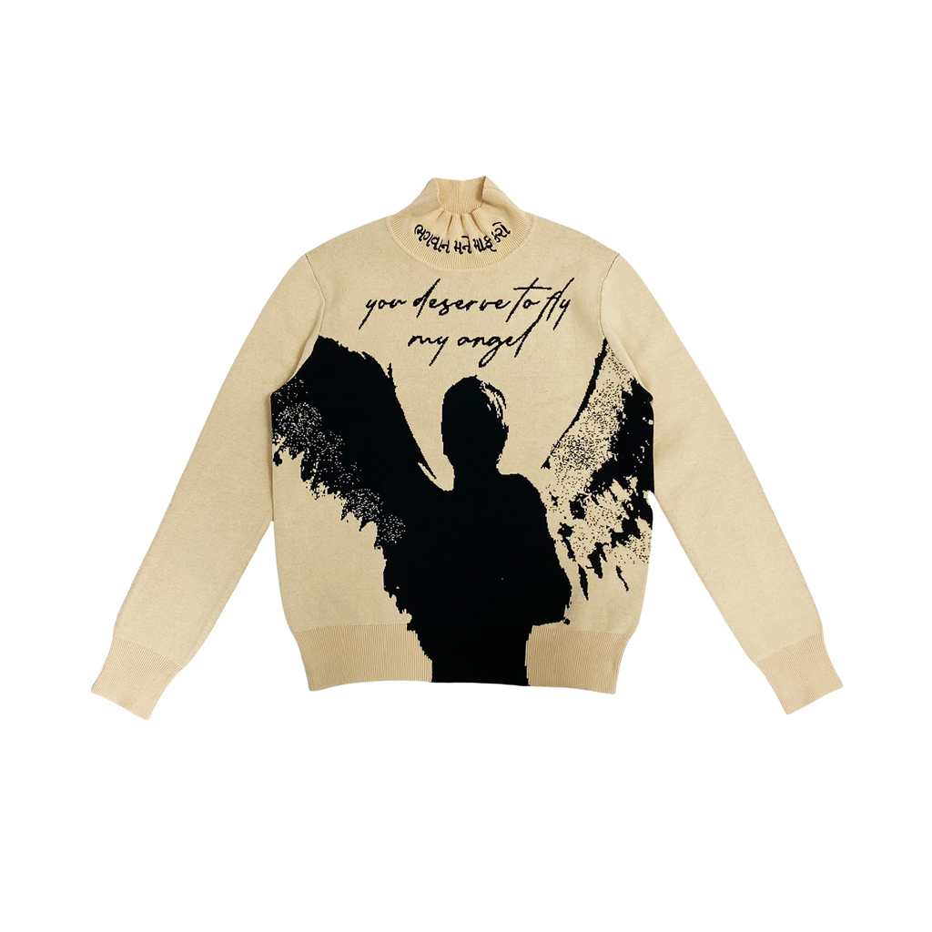 "GOD FORGIVE ME" - BEIGE